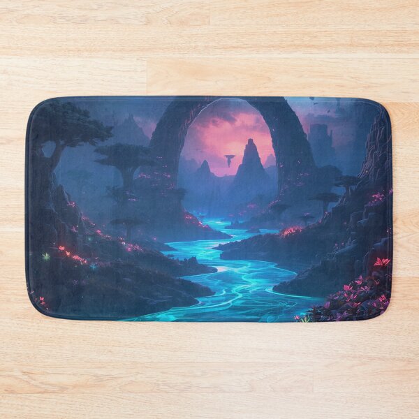 Item preview, Living Aurora River Pandora Fantasy Landscape designed and sold by Luminous Wilds.