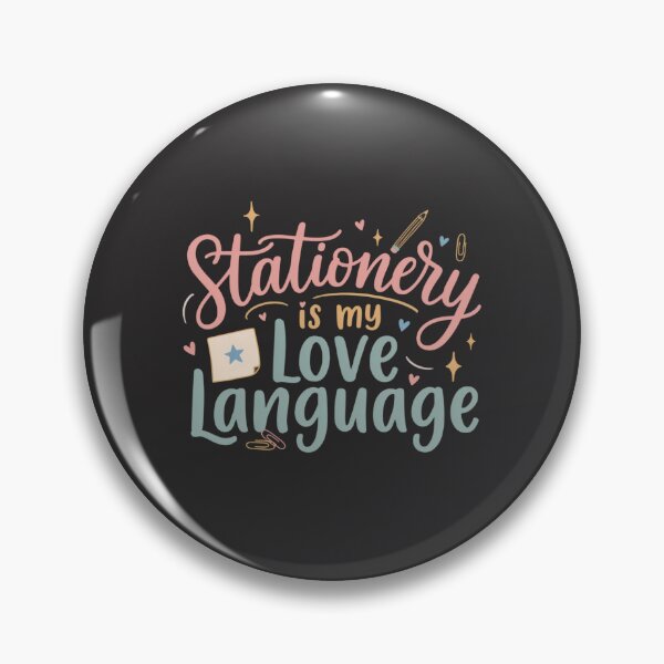 Item preview, Stationery Is My Love Language Cute Stationery Lover Design designed and sold by GiftLore Studio.