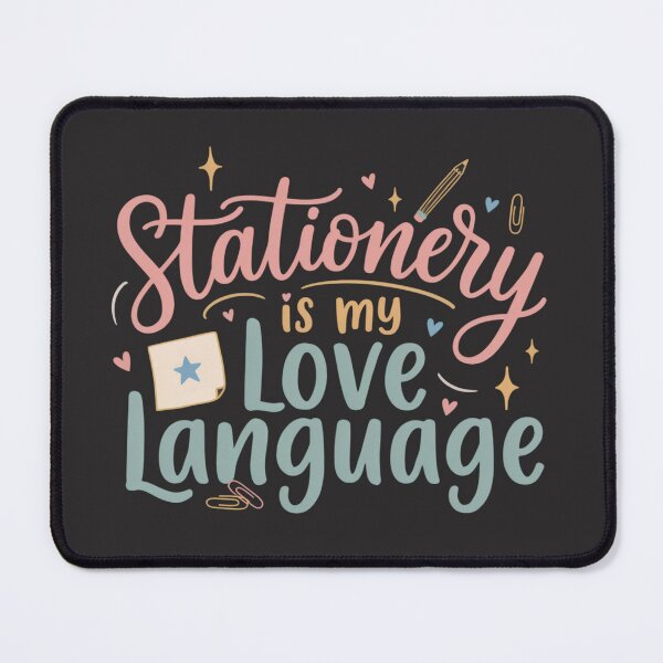 Item preview, Stationery Is My Love Language Cute Stationery Lover Design designed and sold by GiftLore Studio.