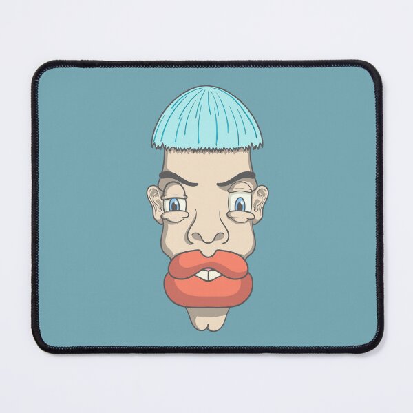 Item preview, funny cartoon character with blue hair designed and sold by toonword93.