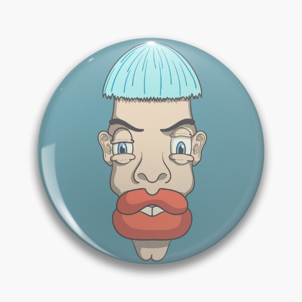 Item preview, funny cartoon character with blue hair designed and sold by toonword93.