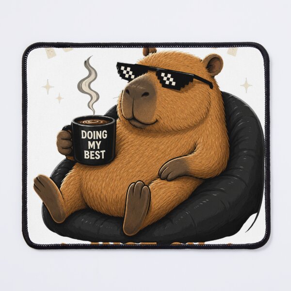 Item preview, Not Lazy Just On Energy Saving Mode Funny Capybara designed and sold by Mysthor-Designs.