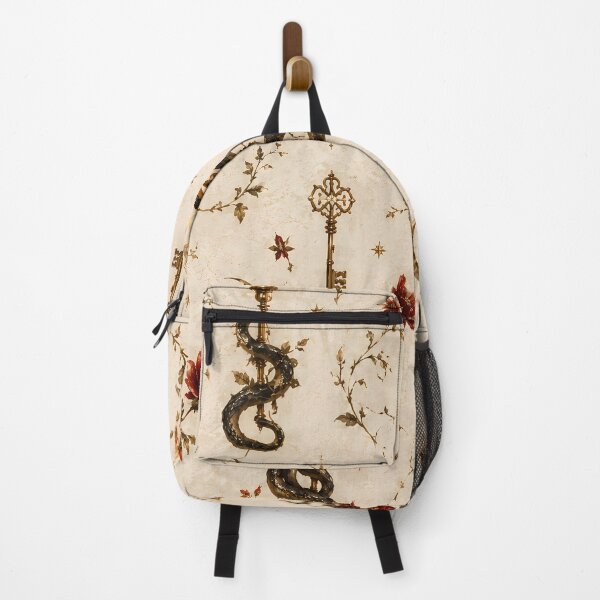 Item preview, Dark Academia Snake and Candle Gothic Pattern designed and sold by BeataPrint.