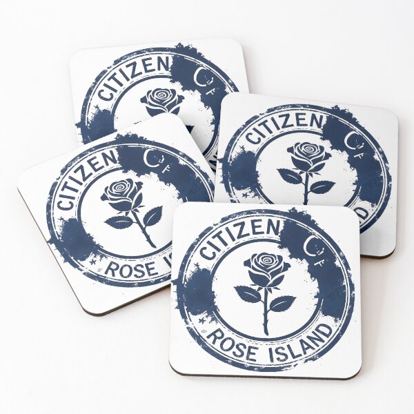 Item preview, Vintage Rose Island Emblem designed and sold by RareVisuals.