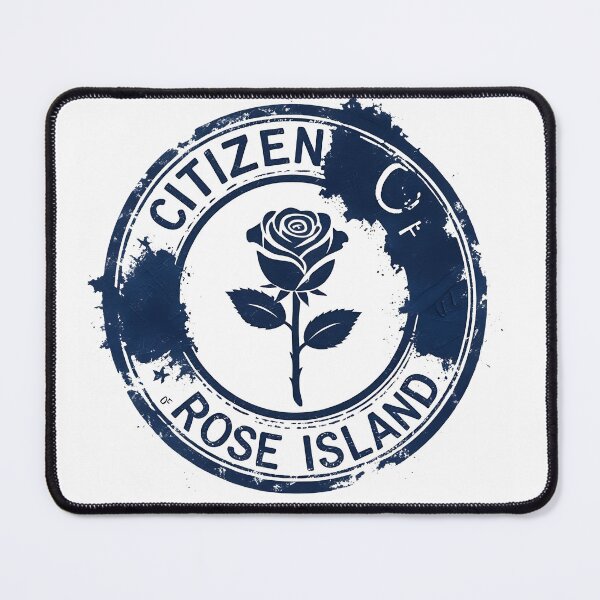 Item preview, Vintage Rose Island Emblem designed and sold by RareVisuals.