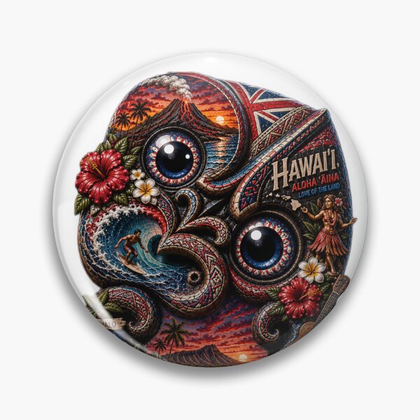 Item preview, Hawaiʻi Hei Tiki – Spirit of Aroha designed and sold by SkruffyInk.