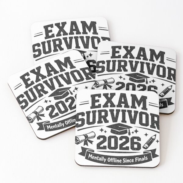 Item preview, Exam Survivor 2026 Funny Graduation Shirt – Mentally Offline Student Humor Gift designed and sold by MartBook.