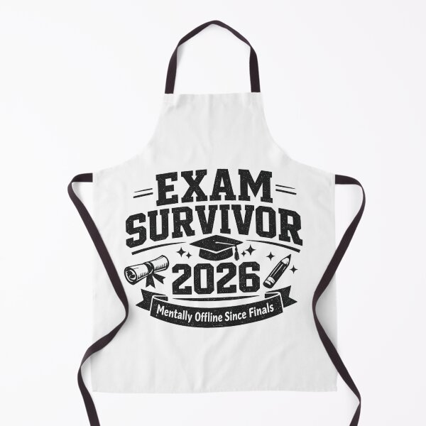 Item preview, Exam Survivor 2026 Funny Graduation Shirt – Mentally Offline Student Humor Gift designed and sold by MartBook.