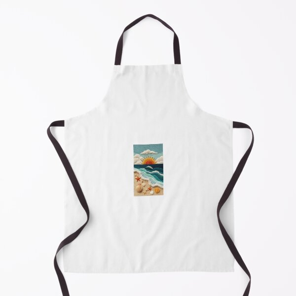 Item preview, Textured Ocean Sunset Beach Art designed and sold by Ak-art-shop.
