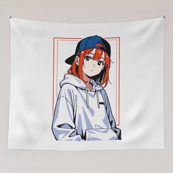 Item preview, Fashion - portrait man white hoodie designed and sold by AnimeShin.