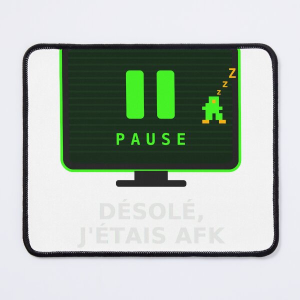 Item preview, AFK Retro Break Since 1998 designed and sold by ztouche.