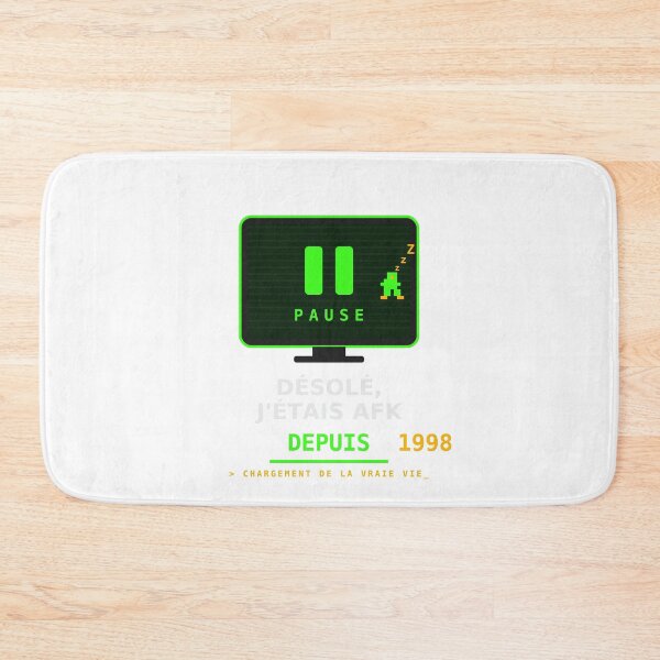 Item preview, AFK Retro Break Since 1998 designed and sold by ztouche.