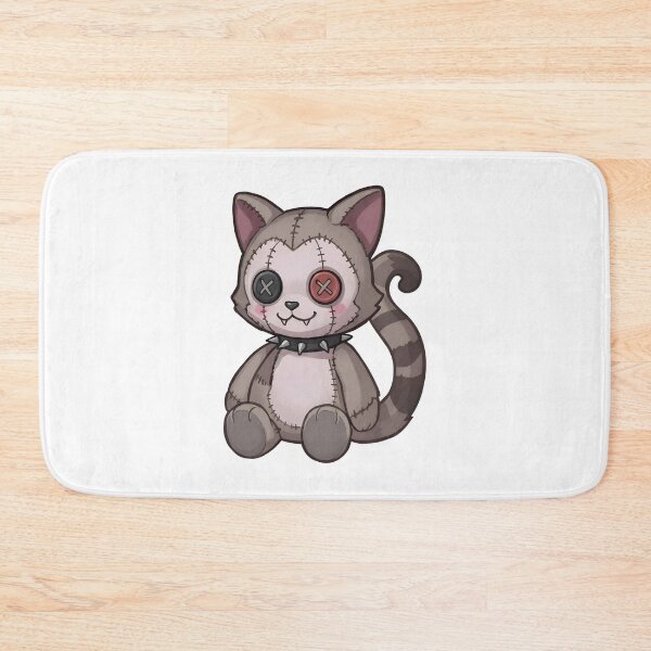 Item preview, Creepy Cute Stitched Gothic Cat designed and sold by D6rkT3chDemon.