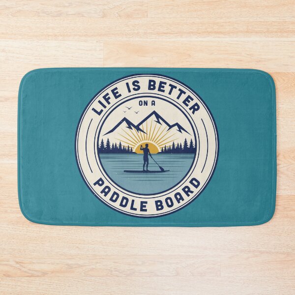 Item preview, Life Is Better on a Paddle Board  designed and sold by WikaKowalczyk.