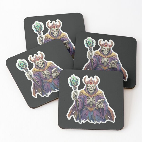 Item preview, Origami Style Paper Craft Lich RPG Sticker designed and sold by AestheticRPG .