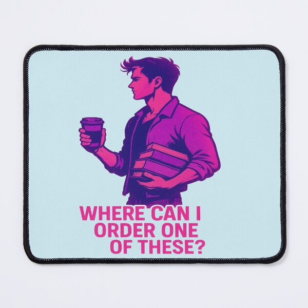 Item preview, Where Can I Order One of These? Fictional Book Boyfriend Design designed and sold by BookedAndDesign.