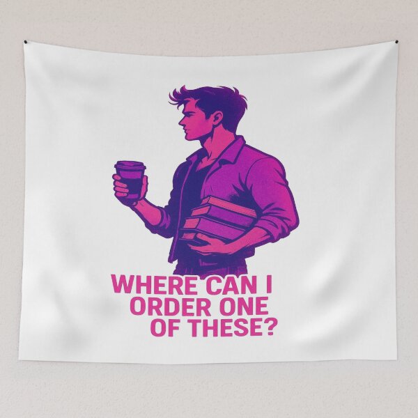 Item preview, Where Can I Order One of These? Fictional Book Boyfriend Design designed and sold by BookedAndDesign.