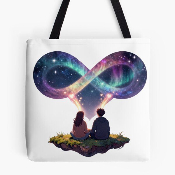 Item preview, Infinite Universe Couples Stargazing Art designed and sold by vsl363.