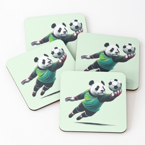 Item preview, Goalkeeper Panda – Cosmic Soccer Save designed and sold by Dogandesighn.