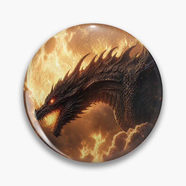 Item preview, Majestic Dragon Under Moonlight designed and sold by jodotodesign.