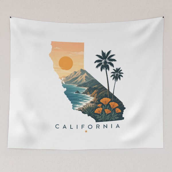 Item preview, California Sunset Design designed and sold by devdesignsmerch.