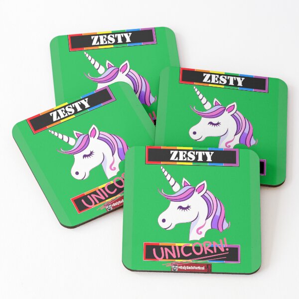 Item preview, Zesty Unicorn (Green) *More Colors Available in Collection designed and sold by OnlyDadsForReal.