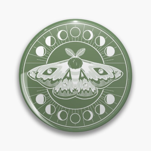 Item preview, Moon Moth Circle designed and sold by AriaGreenHoodie.