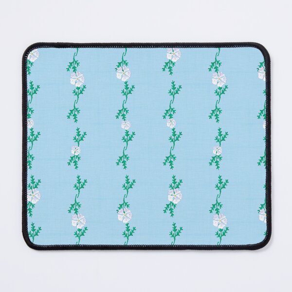 Item preview, Botanical pattern with white flowers and leaves designed and sold by studiodrchicken.