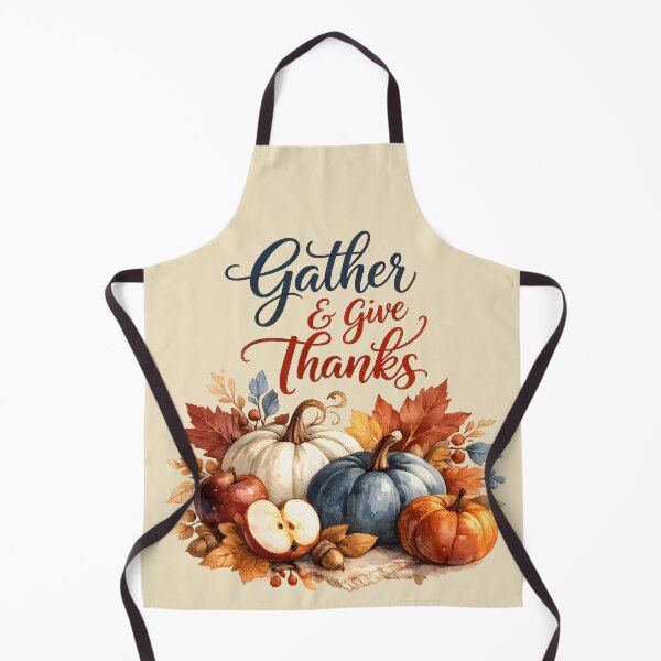 Item preview, Gather & Give Thanks Autumn Harvest Watercolor designed and sold by aleano2026.