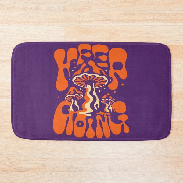 Item preview, Keep Going. Psychedelic Mushroom Illustration designed and sold by BorysMano.
