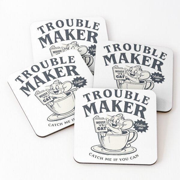 Item preview, Troublemaker designed and sold by Side Quest Co..