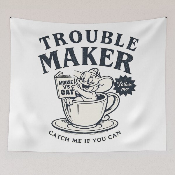 Item preview, Troublemaker designed and sold by Side Quest Co..