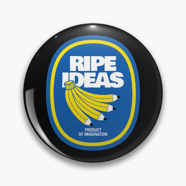 Item preview, Ripe Ideas. Creative Banana Illustration designed and sold by BorysMano.