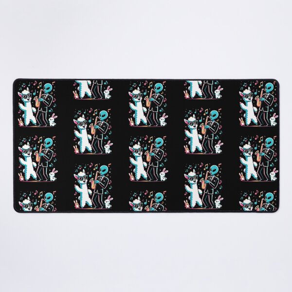Item preview, Alien Jazz Jam – Dancing Llama Party designed and sold by Dogandesighn.