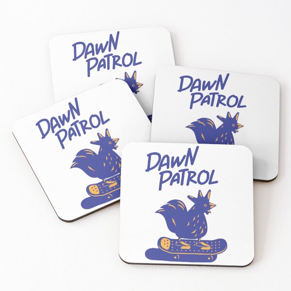 Item preview, Skatepunk Rooster on a Skateboard. Dawn Patrol designed and sold by BorysMano.