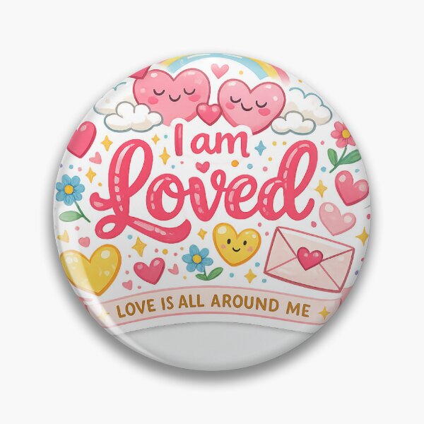 Item preview, i am loved designed and sold by DigiAuraStudio.