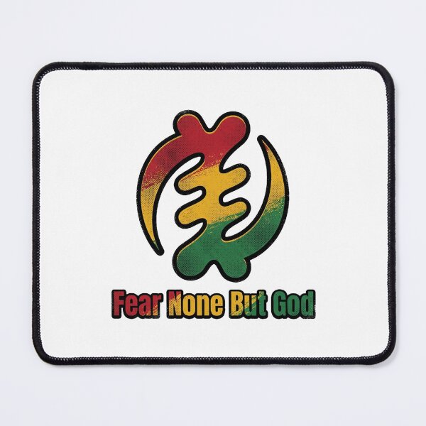Item preview, Fear None But God Gye Nyame Pop Art designed and sold by DuckOddity.