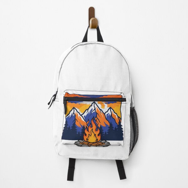 Item preview, Vintage Campfire Mountain Adventure T‑Shirt designed and sold by Gabe1983.
