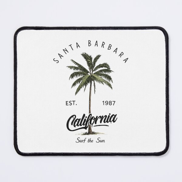 Item preview, Vintage Santa Barbara design with palm tree designed and sold by Side Quest Co..