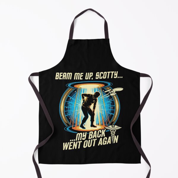 Item preview, Beam Me Up, Scotty... My Back Went Out Again designed and sold by PatternGallery.
