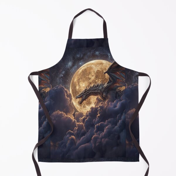 Item preview, Majestic Dragon Under the Moon designed and sold by jodotodesign.