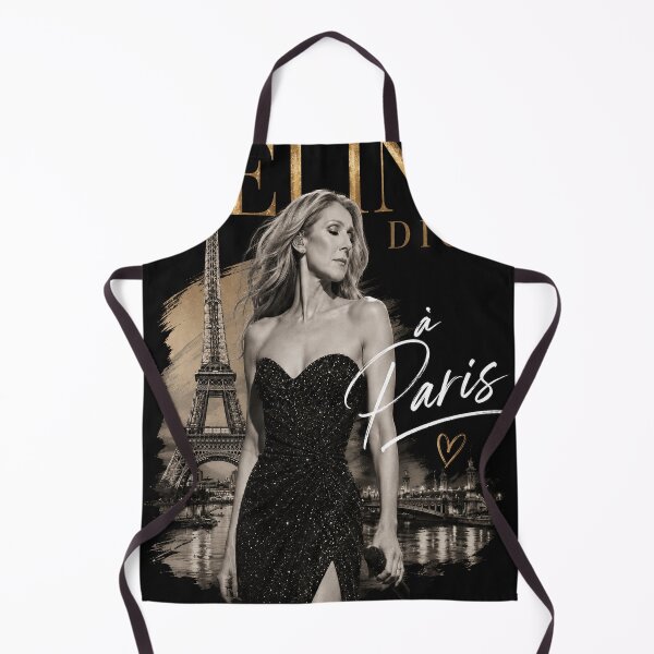 Item preview, Celine Dion in Paris – Limited Edition | Premium Black and Gold designed and sold by JcAbstractArt.