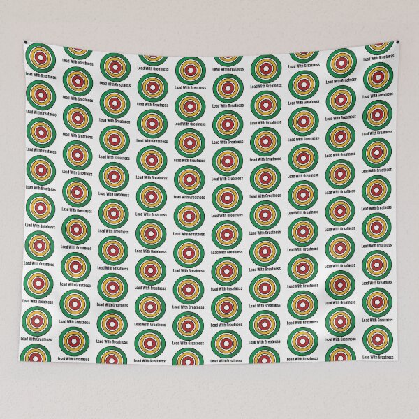 Item preview, Lead With Greatness Adinkrahene King Pop Art designed and sold by DuckOddity.