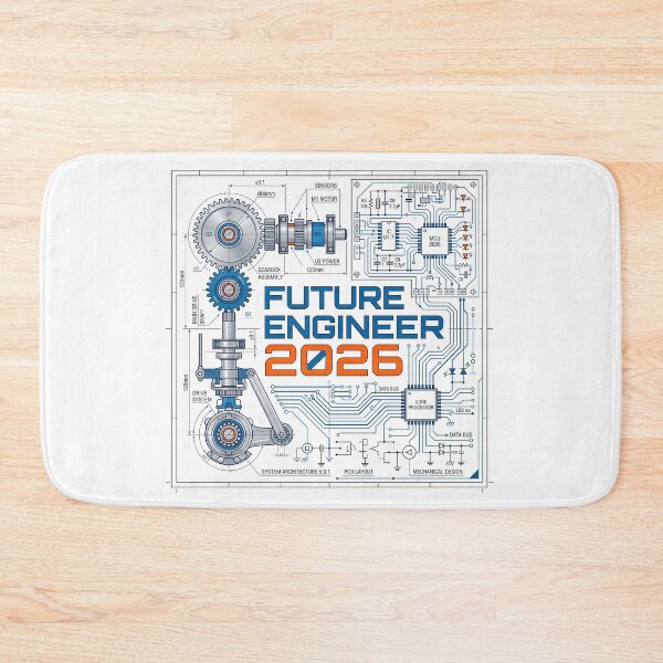Item preview, Future Engineer 2026 Graduation Engineering School Grad Gift designed and sold by Osmose-Studio.
