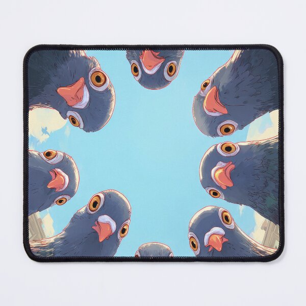 Item preview, Curious Pigeons Overhead designed and sold by jodotodesign.