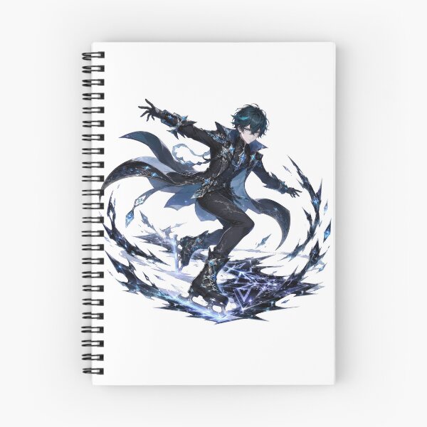 Item preview, Black Ice Skater Mage designed and sold by jgvisualarts.