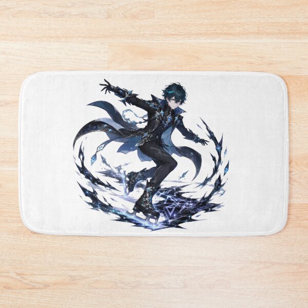 Item preview, Black Ice Skater Mage designed and sold by jgvisualarts.