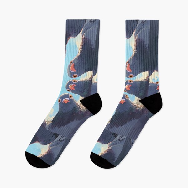 Item preview, Curious Pigeons Overhead designed and sold by jodotodesign.
