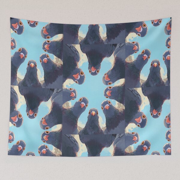 Item preview, Curious Pigeons Overhead designed and sold by jodotodesign.
