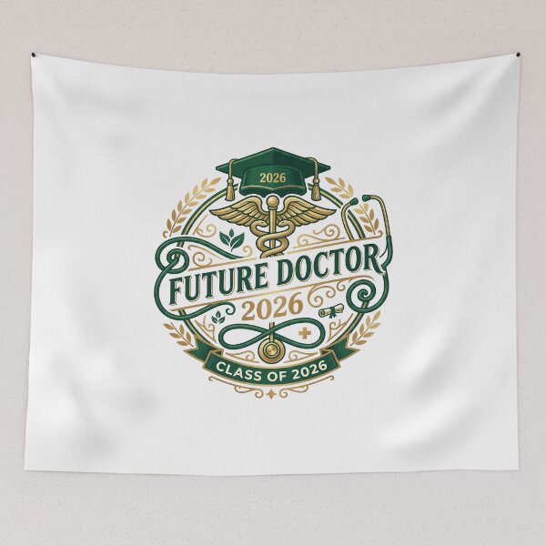 Item preview, Future Doctor 2026 Medical School Graduation MD Grad Gift designed and sold by Osmose-Studio ⭐⭐⭐⭐⭐.